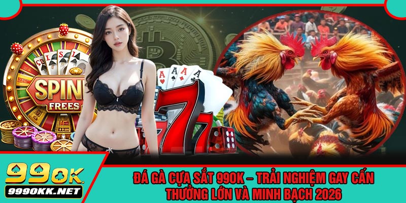 Đá Gà Cựa Sắt 99OK – Trải Nghiệm Gay Cấn, Thưởng Lớn Và Minh Bạch 2026